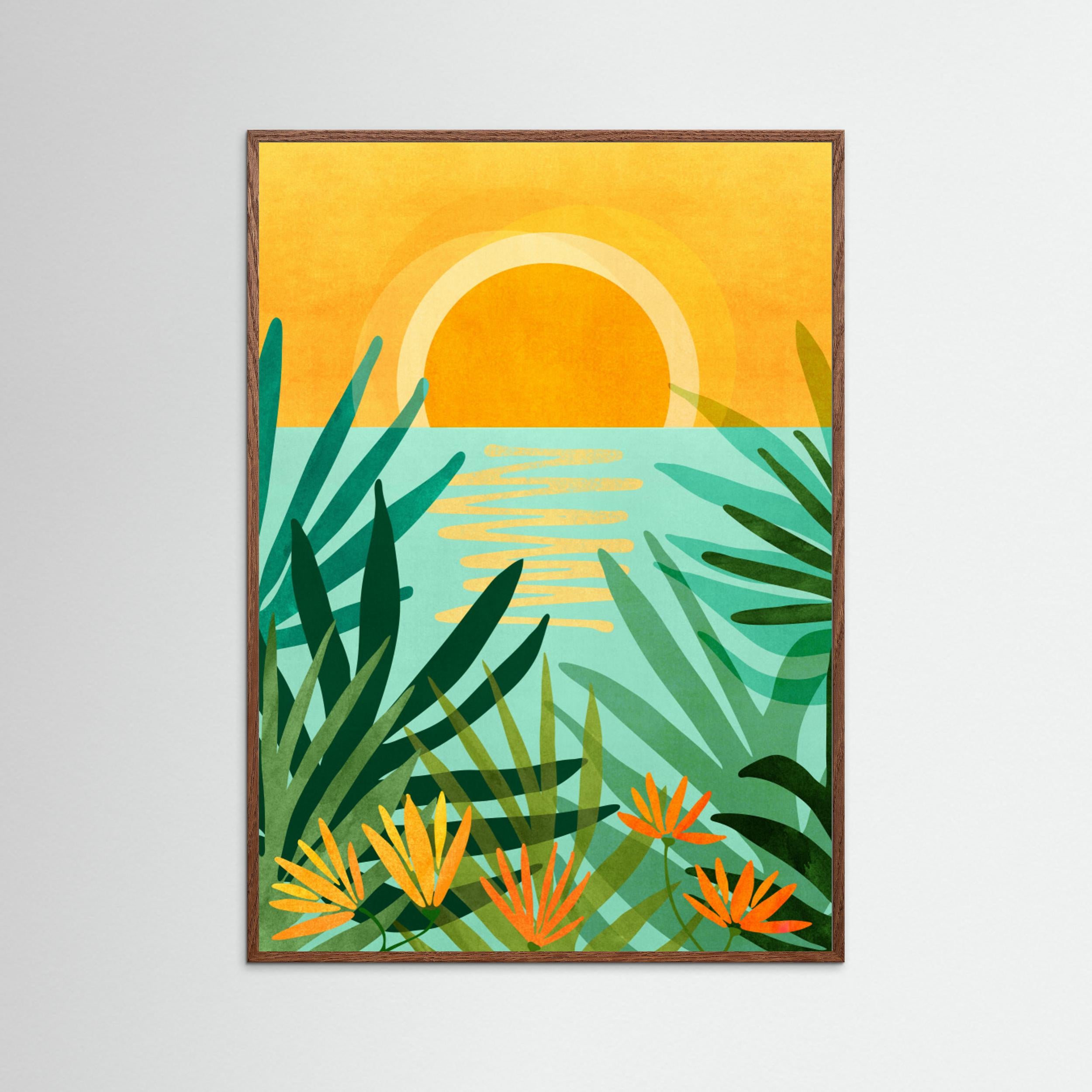 Peaceful Tropics by Kristian Gallagher